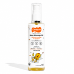 Carepure Pure Cold-Pressed Nourishing & Strengthening Baby Massage Oil | 100% Natural Botanical Oil Blend for Newborns & Toddlers