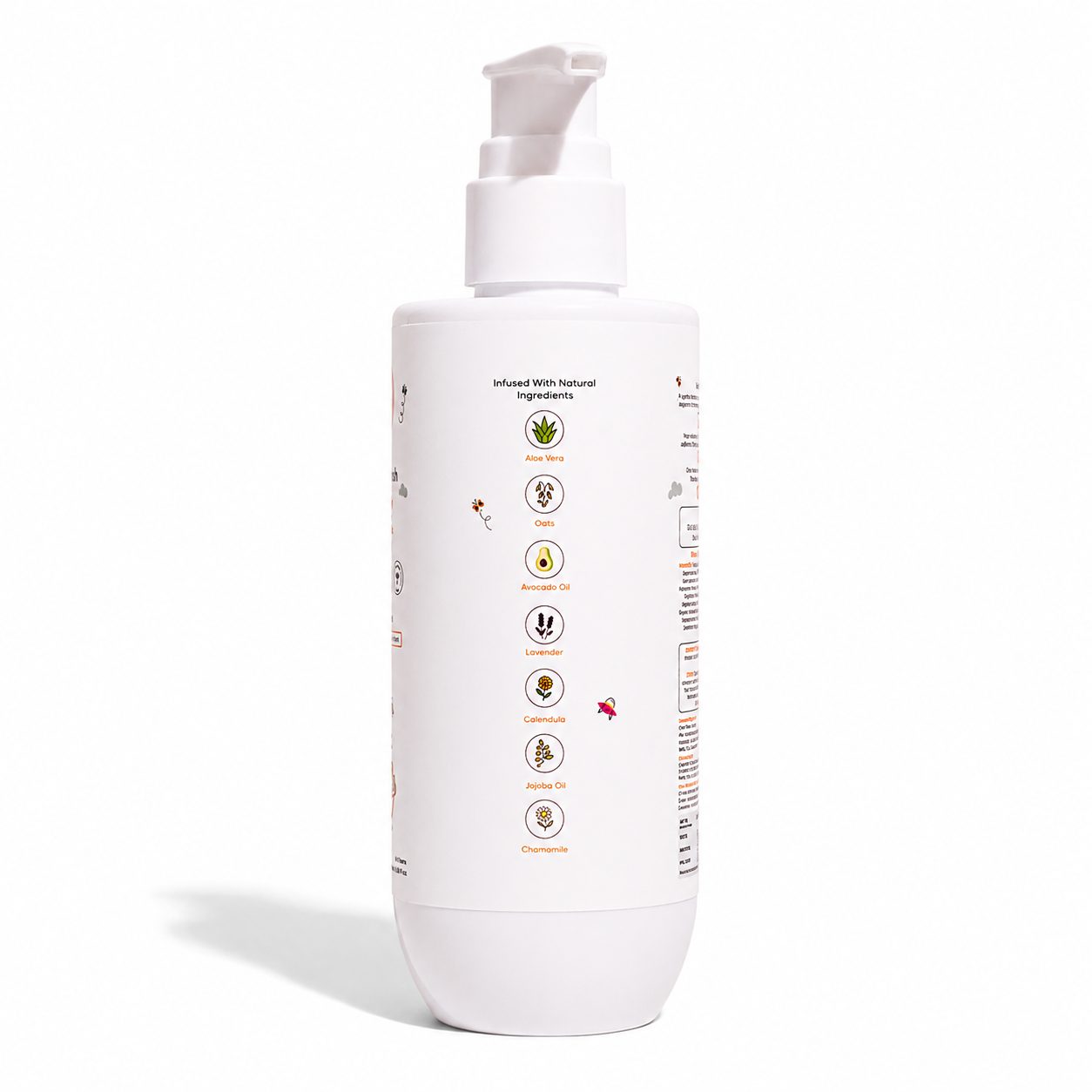 Carepure Plant-Based Hydrating Baby Bodywash | Tear-Free, Hypoallergenic Cleanser for Newborns & Toddlers