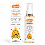 Carepure Scalp Nourishing Cold-Pressed Baby Hair Oil | 100% Natural Botanical Scalp & Hair Care for Infants & Toddlers