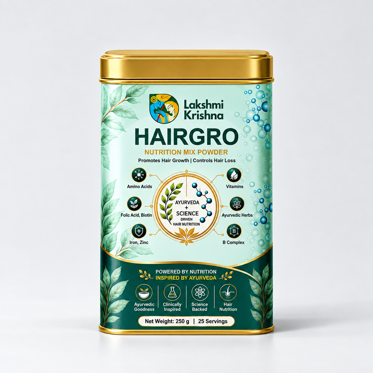 Lakshmi Krishna Naturals Hairgro Nutrition Mix Powder