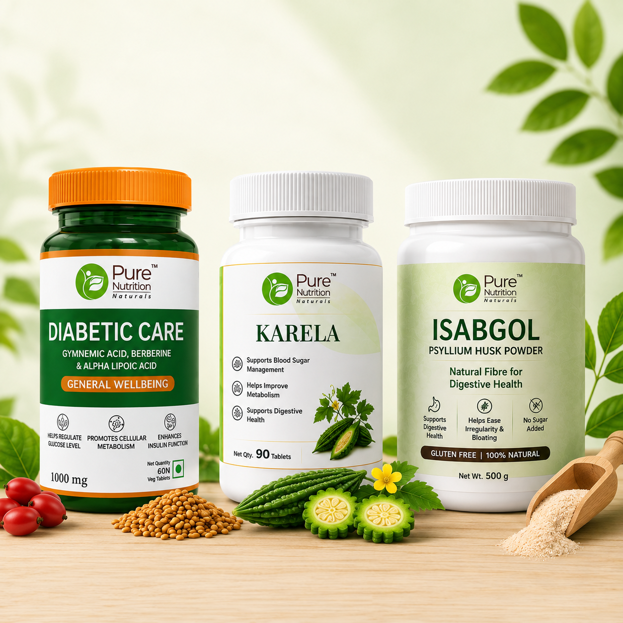 Blood Sugar & Metabolic Wellness – Complete Care Pack