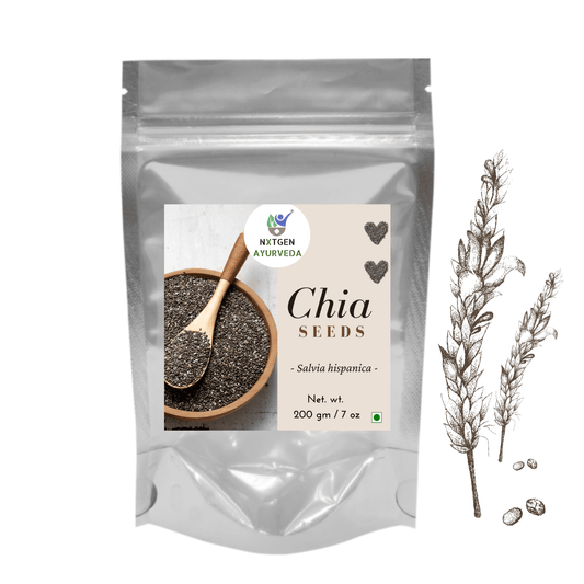 Nxtgen Ayurveda Chia Seeds Raw- 200 gms
