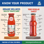 Organic Wellness Chilli Moringa Tomato Sauce - 350g
