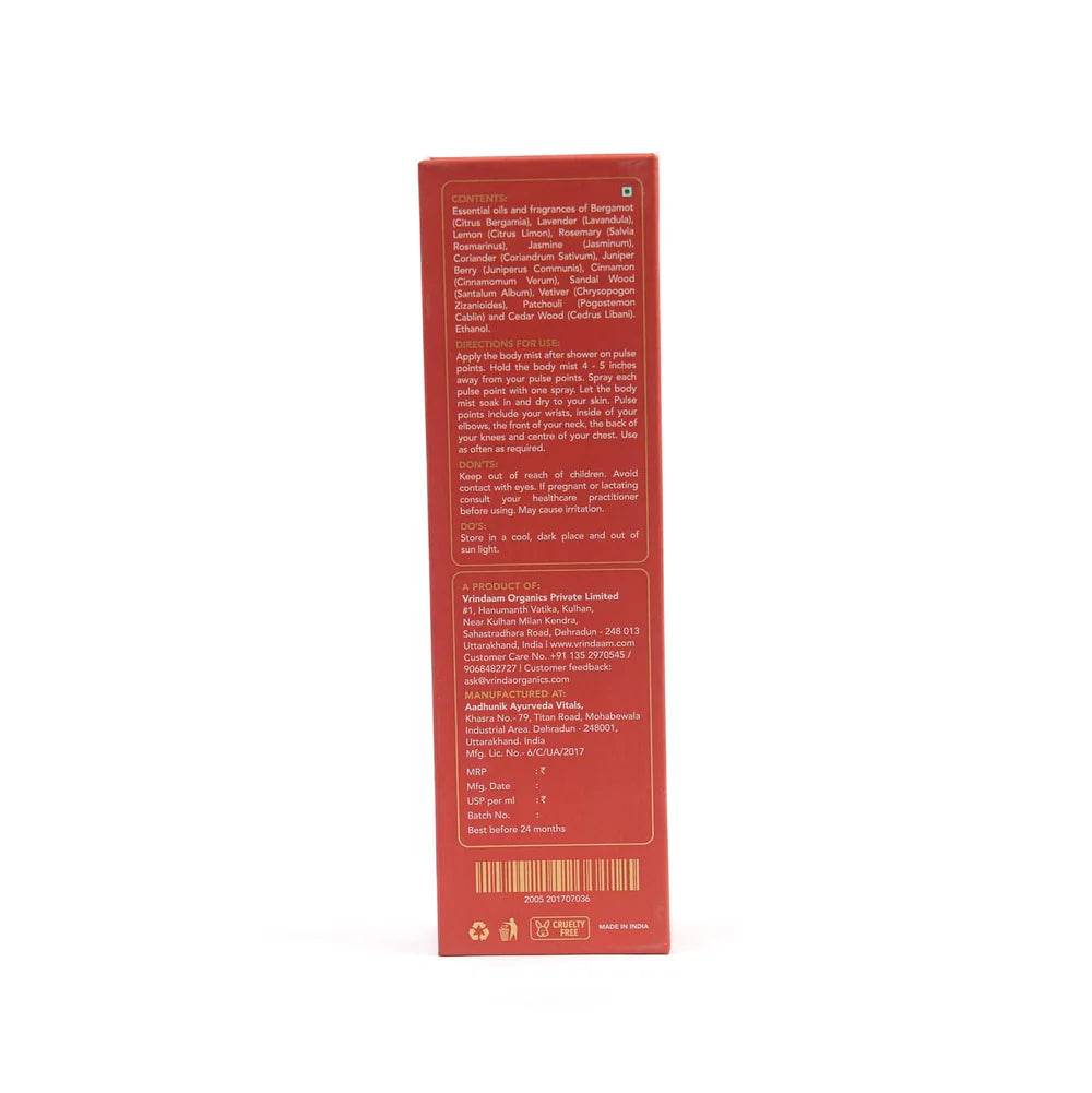 Vrindaam Banaras - Signature Series Body Mist Spray - 50ml