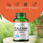 Simply Herbal Calcium Tablet with Magnesium, Zinc & Vitamin D3 (120 Tablets)