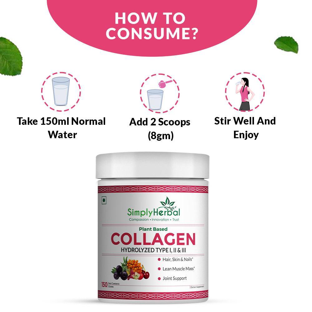Simply Herbal Plant-Based Collagen Powder