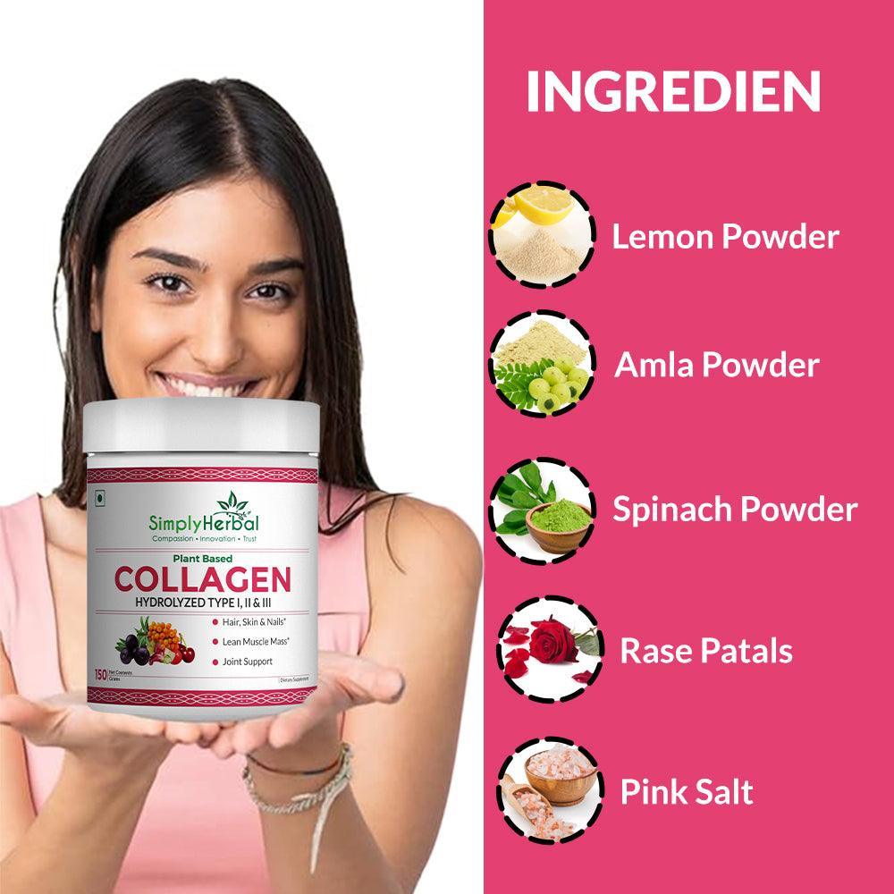 Simply Herbal Plant-Based Collagen Powder