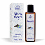 MAPL Kalonji (Black Seed) Oil | Cold-Pressed Ayurvedic Oil | Supports Immunity, Heart, Digestion & Overall Wellness | 100 ml