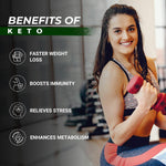 Divya Himalayan Keto Tablets for Weight Management Natural & Advanced Fat Burner Supplement 800 MG, 60 Tablets 