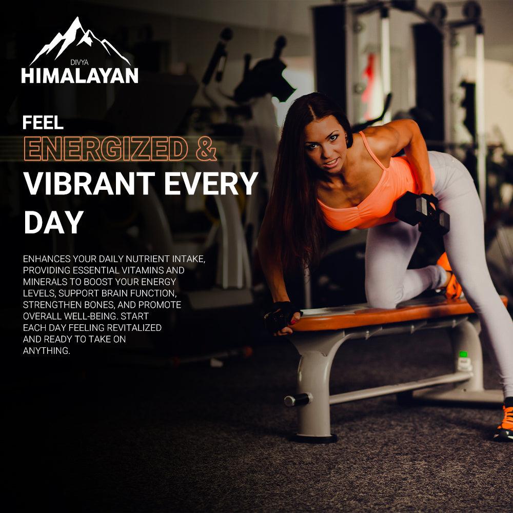 Divya Himalayan Plant Based Organics Recharge Multi Tablet