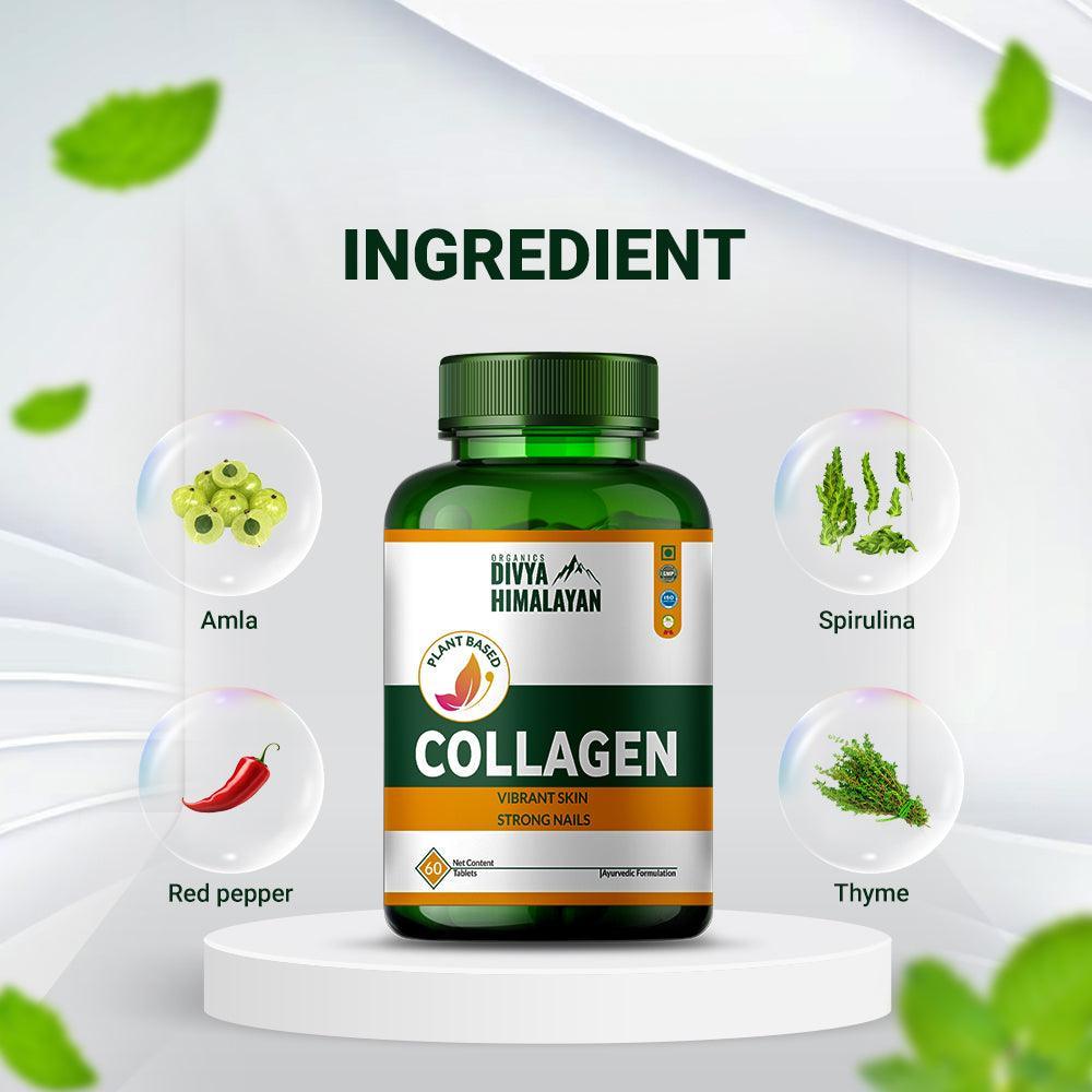 Divya Himalayan Premium Collagen Tablets - 60 Tablets