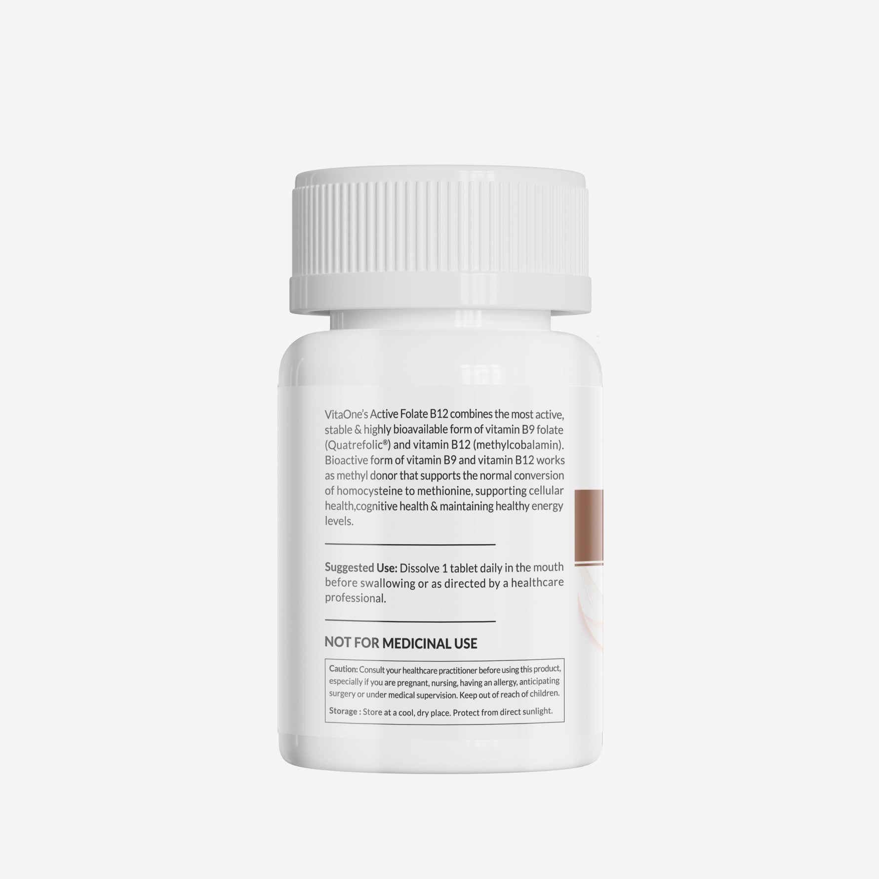 Vitaone Active Folate B12 Tablets - 60 Tablets