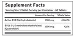 Vitaone Active Folate B12 Tablets - 60 Tablets