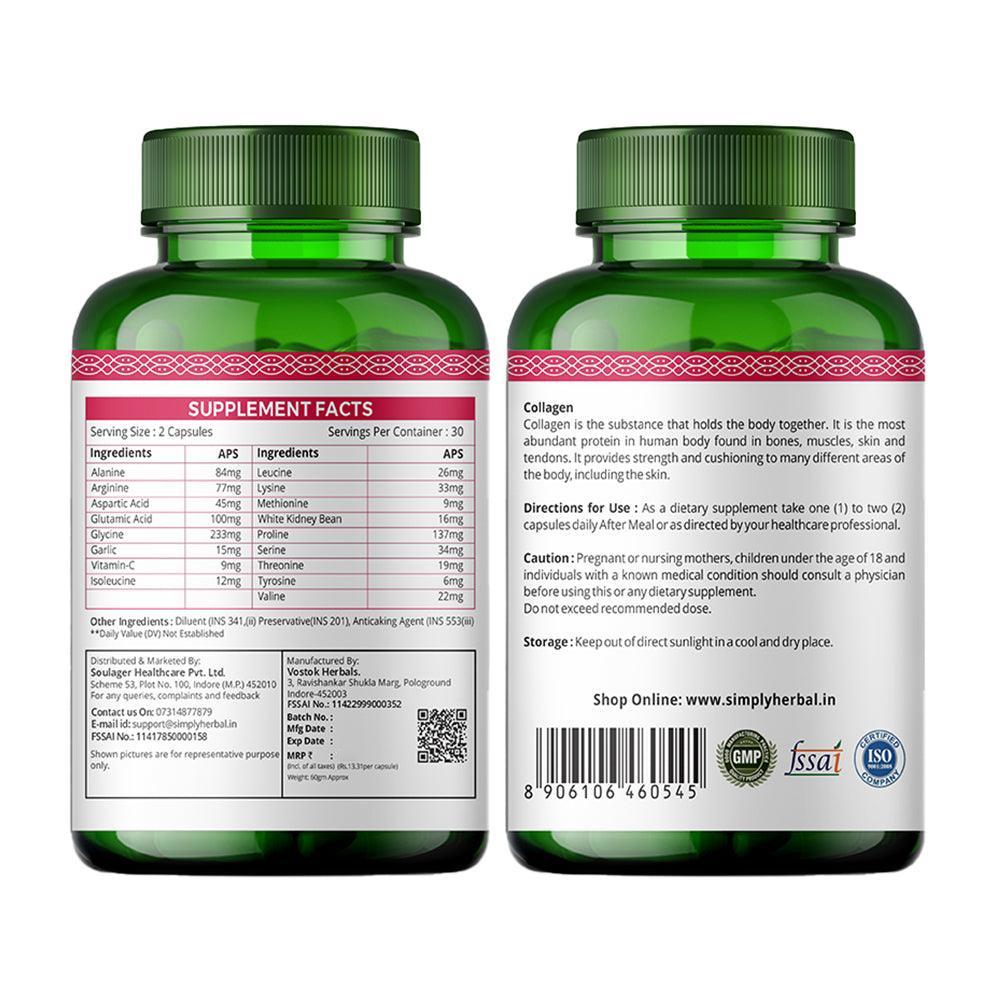 Simply Herbal Collagen Builder Capsules
