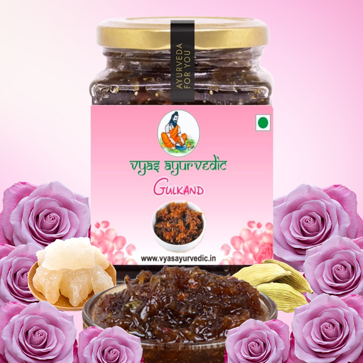 Vyas Ayurvedic Natural Gulkand