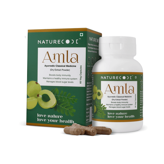 Nature Code Amla Veg Capsule - 60 Capsules