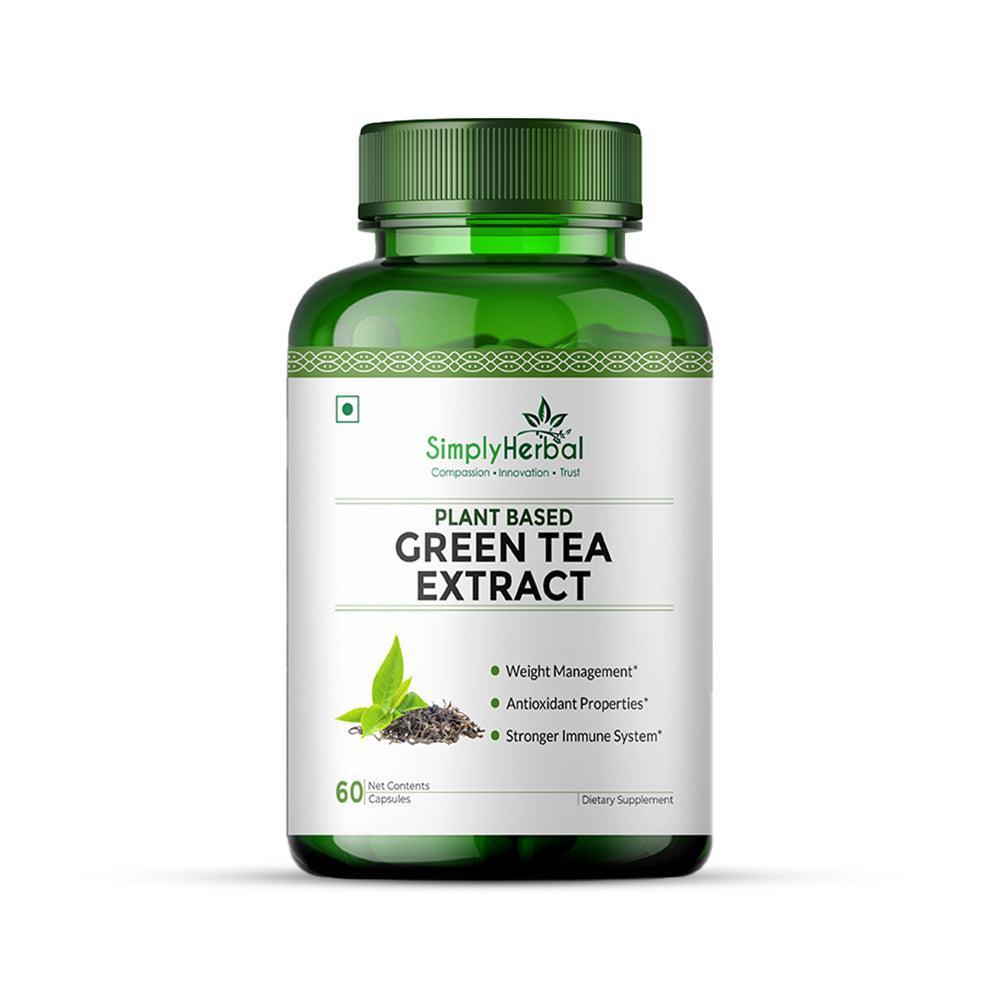 Simply Herbal 500 Mg Green Tea Extract Capsules