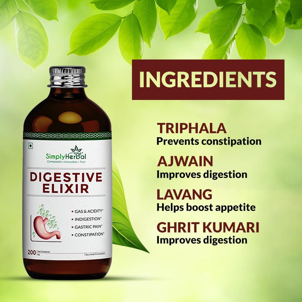 Simply Herbal Digestive Elixir (200ml each)