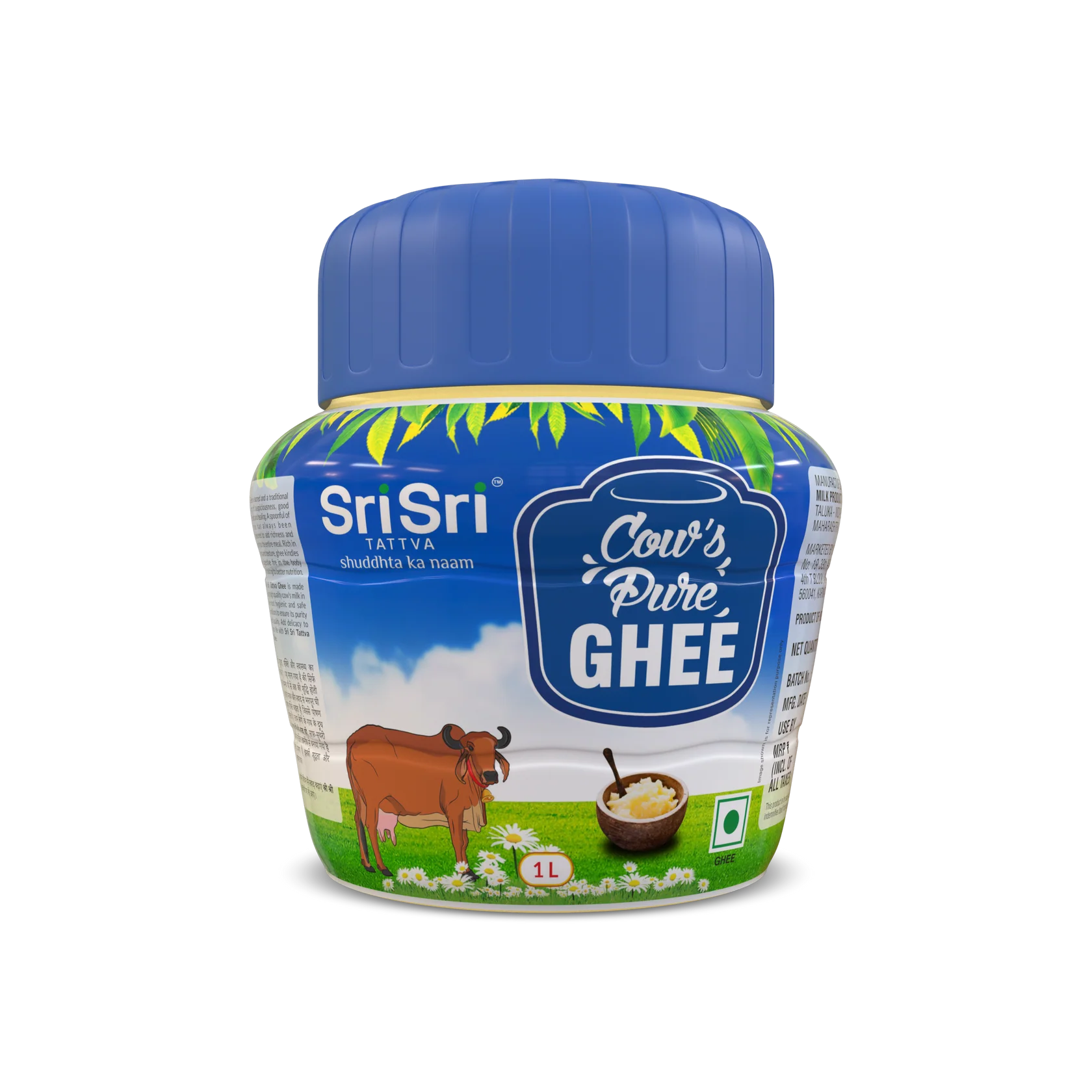 Sri Sri Tattva Cow’s Pure Ghee Jar