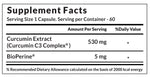Vitaone Curcumin C3 Complex Capsules (60s) | High-Potency 95% Curcuminoids with BioPerine for Joint, Immunity & Antioxidant Support