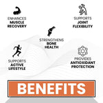 Raskam Curcumin Boswellia with Bioperine - 60 Veg Capsules For Bone and Joint Wellness