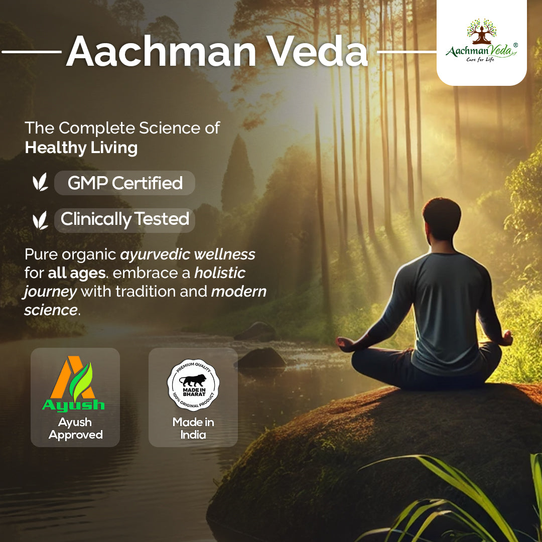 Aachman Veda Curcumin Capsules (60 Capsules 500mg )