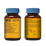 ZEROHARM Holistic Calcium + Curcumin - Milk Based Calcium With Magnesium, Vitamins D3, K2-7 - For Bone, Joint & Muscle Support - Plant-Based Herbal Supplement for Men and Women - 60 Tablets