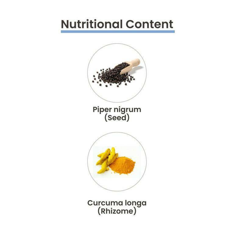 MediZen Curcumin Capsule with Piperine Tablets - 60 Tablets