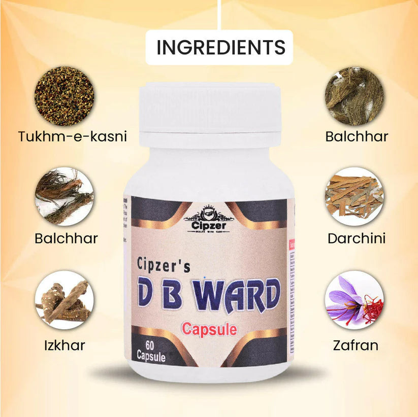 Cipzer D B Ward Capsules - 60 Capsules