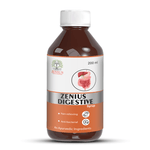 Zenius Digestive Syrup - Herbal Remedy for Acid Reflux, Bloating, and Digestive Relief - 200ml Syrup