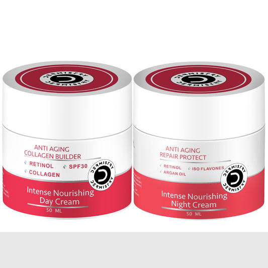 Dermistry Retinol Spf 30 Collagen Boost Aging Wrinkle Lines Day, Anti Ageing Moisturizer Night Cream