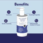 Dermistry Sensitive Dry Skin Creamy Sulphate Soap Free Wash & Moisturizer Shea Coffee Body Butter