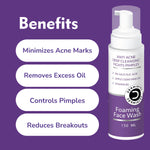 Dermistry Salicylic Acid Neem Niacinamide Back Acne Control Body & Oil Free Exfoliating Face Wash