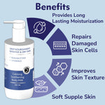 Dermistry Body Butter for Dry & Very Dry Sensitive Skin & Hydrating Moisturizing Shea Butter Lotion