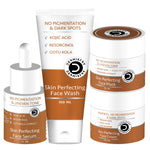 DERMISTRY Pigmentation Spots De Tan Removal Kojic Acid Skin Lightening Brightening Light Facial Kit