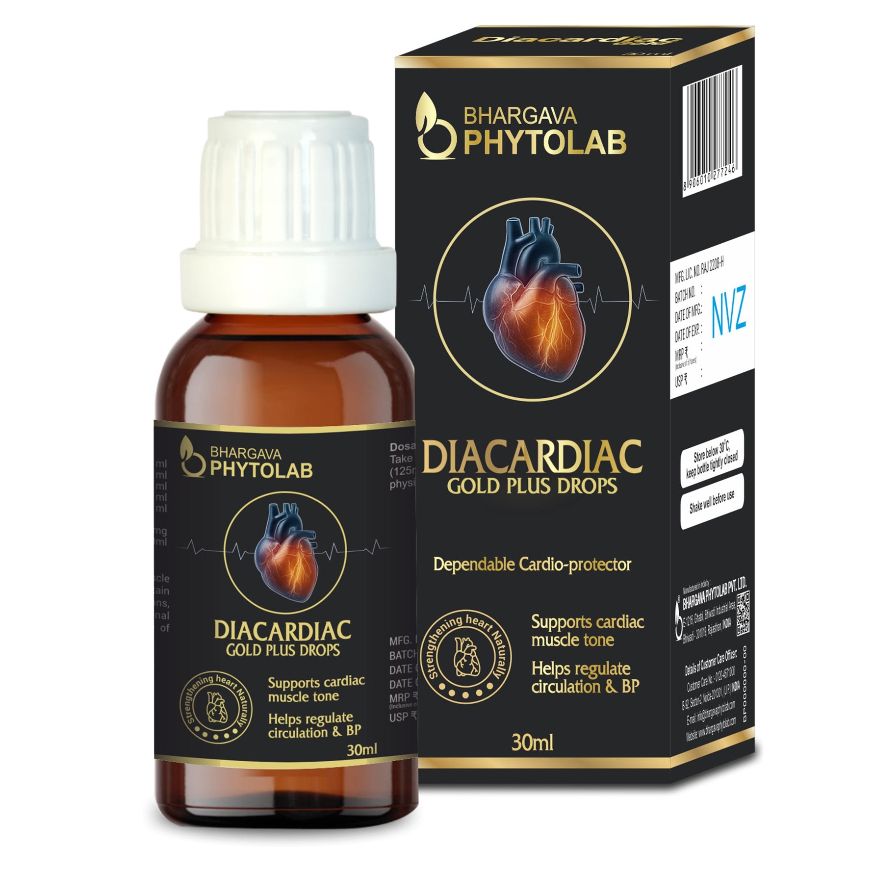 Bhargava Phytolab Diacardiac Gold Plus