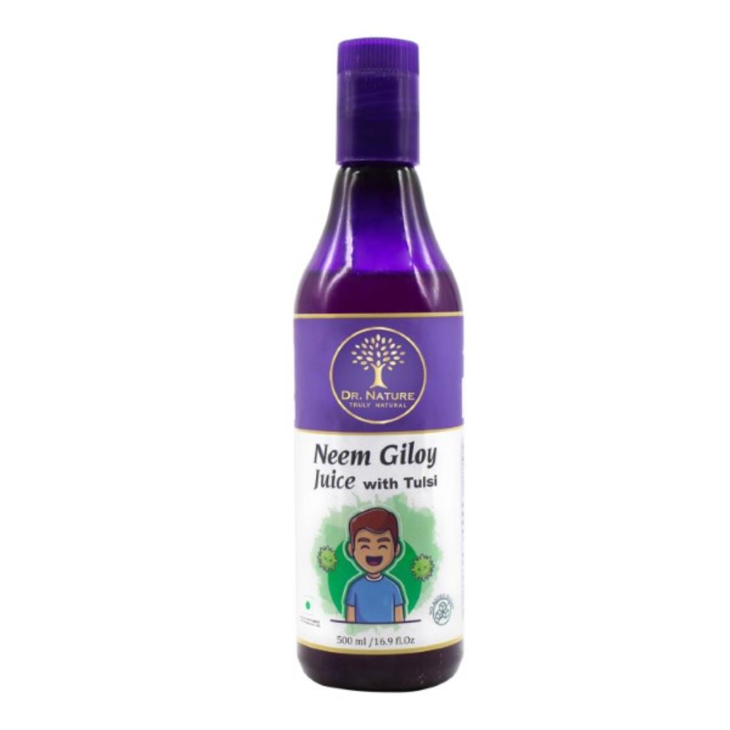 Dr. Nature Neem Giloy Juice with Tulsi Juice - 500ml