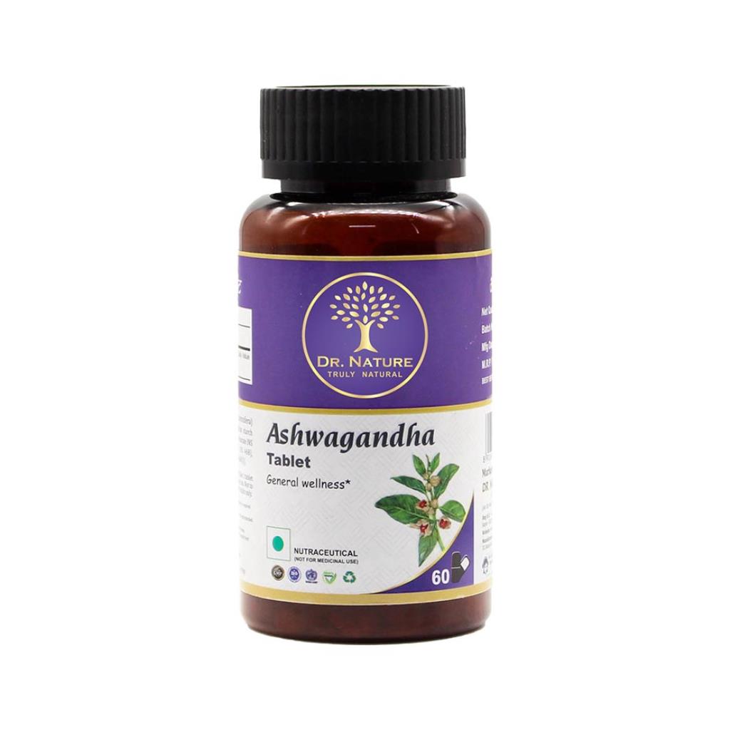 Dr. Nature Ashwagandha Tablet - 500mg - 60 Tablets
