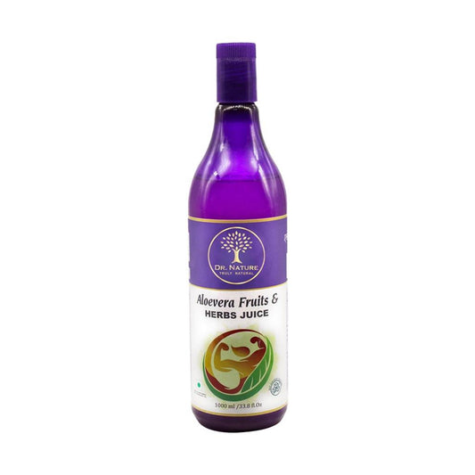 Dr. Nature Aloevera Fruits & Herbs Juice No Added Sugar - 1000ml