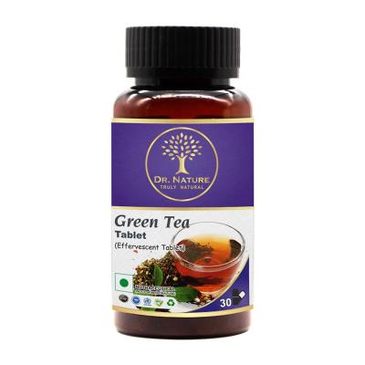 Dr. Nature Green Tea Effervescent Tablet - 1000mg - 30 Tablets