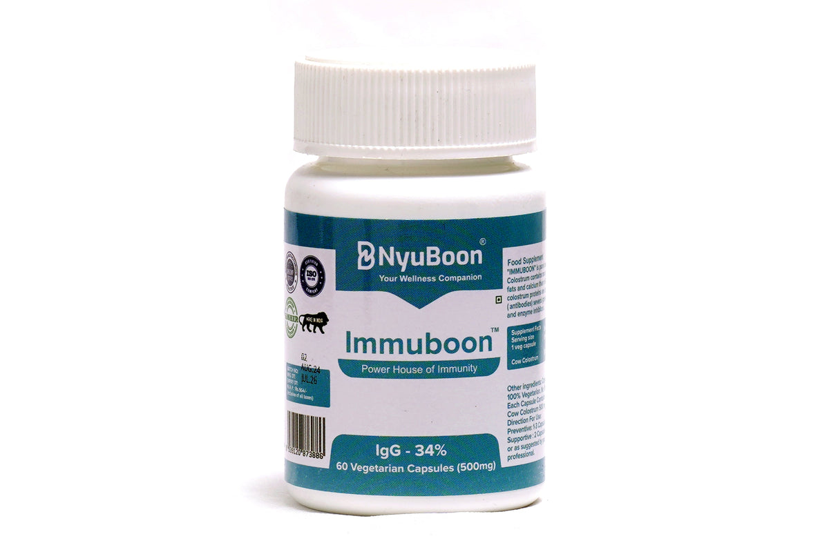 NyuBoon IMMUBOON Capsules – Herbal Immune Support Supplement for Daily Wellness – 60 Capsules