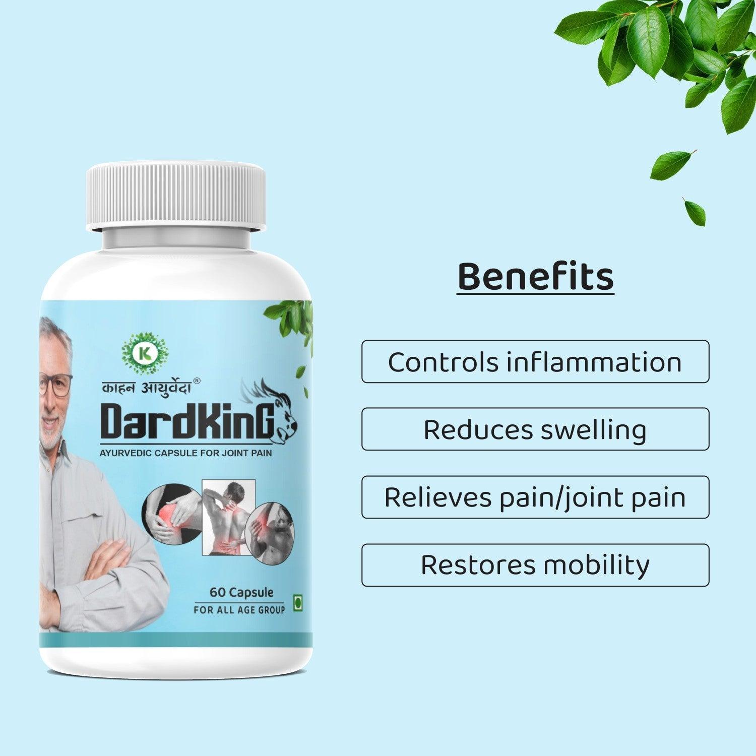 Kaahan Ayurveda DardKing Capsule - 60 Caps