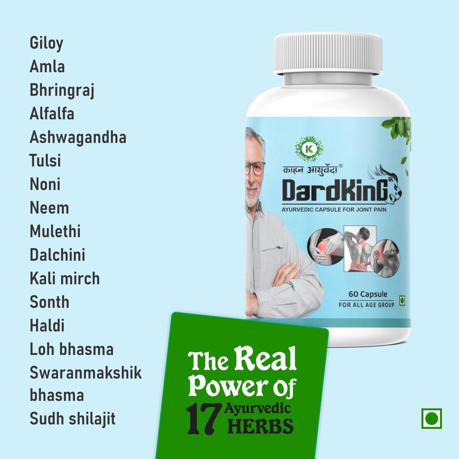 Kaahan Ayurveda DardKing Capsule - 60 Caps