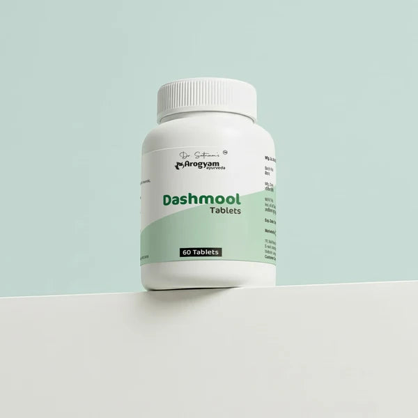 Dr. Satnam’s Arogyam Ayurveda Dashmool Tablets (500mg, 60 Tablets) | Classical 10-Root Herbal Extract for Bone & Joint Wellness, Vata Pacification & Anti-Inflammatory Support