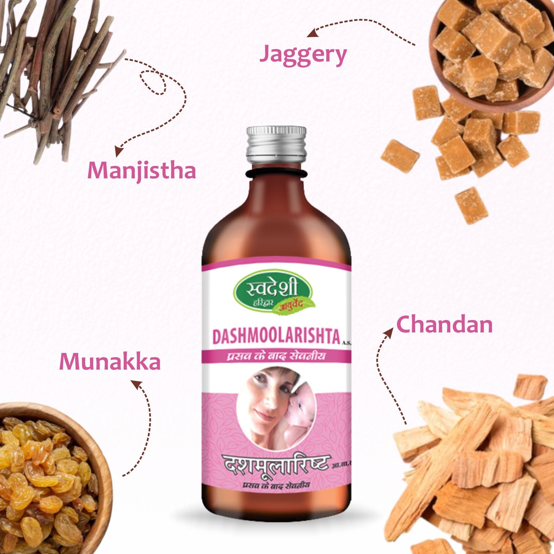 Swadeshi Dashmoolarishta - Herbal Remedy for Women's Health