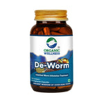 Organic Wellness De Worm Capsules - 90 Vegetarian Capsules