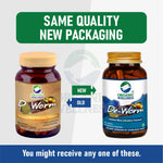 Organic Wellness De Worm Capsules - 90 Vegetarian Capsules