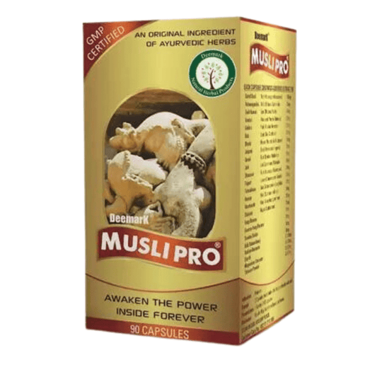 Deemark Musli Pro Capsules - Ayurvedic Capsules (90 Cap)