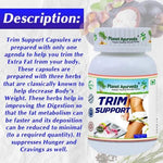 Planet Ayurveda Trim Support Capsules - 60 Caps | Natural Metabolism & Fat Support