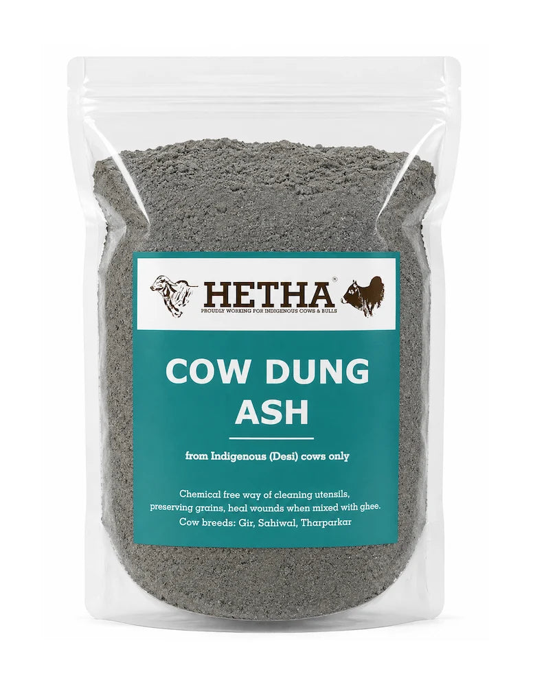 Hetha Desi Cow Dung Ash - 1kg